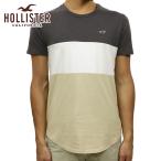 5%OFFクーポンセール 【利用期間 6/1 0_00〜6/2 23_59】 ホリスター Tシャツ メンズ 正規品 HOLLISTER 半袖Tシャツ クルー 父の日 プレゼント ラッピング