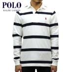  Polo Ralph Lauren Rugger рубашка мужской стандартный товар POLO RALPH LAUREN длинный рукав Rugger рубашка STRIPE RUGBY SHIRT