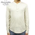 5%OFFクーポンセール 【利用期間 5/11 0_00〜5/12 23_59】 アバクロ ロンT メンズ 正規品 Abercrombie＆Fitch 長袖Tシャツ ヘンリーネックTシャツ TEXTURED