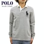  Polo Ralph Lauren Rugger рубашка мужской стандартный товар POLO RALPH LAUREN длинный рукав Rugger рубашка большой po колено BIG PONY RUGBY SHIRT
