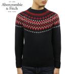 5%OFFセール 【販売期間 5/11 0_00〜5/12 23_59】 アバクロ セーター メンズ 正規品 Abercrombie＆Fitch クルーネックセーター FAIR ISLE CREWNECK SWEATER