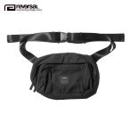 リバーサル バッグ メンズ レディース 正規販売店 REVERSAL rvddw ボディーバッグ ウエストポーチ BODY FIT WEST BAG rv21ss705 BLACK