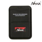 ナンガ メンズ レディース カードケース 正規販売店 NANGA カードウォレット カードポケット NANGA LOGO CARD WALLE ホワイトデー プレゼント ラッピング