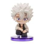 鬼滅の刃 すわらせ隊4 不死川 実弥 単品 しなすがわ さねみ 柱 風柱 ガチャ グッズ フィギュアアニメ キャラ ガチャ きめつ