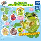 ショッピングクリア まんまるカエル クリアめじるしガチャマスコット 全4種セット  タカラトミーアーツ