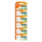 NinoLite CR2032 ボタン 電池 ５個セット