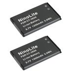 NinoLite CT-3650 互換バッテリー２個セット CONTOUR VholdR ContourGPS / Contour2＋ / VholdR Contour＋2 / ContourHD 1080P等対応充電池