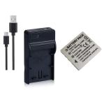 【セット】DC29+D-LI8 対応互換バッテリー + USB型充電器のセット