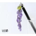 [.] цветок слова ~....~ глициния. цветок натуральный камень аметист декоративная шпилька 