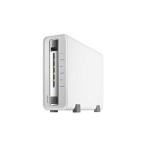 QNAP NAS TS-112P 512MBメモリ 1.6GHzCPU 1ベイ HDD-LESS
