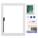 SRJTEK For ipad 4 9.7" A1458 A1459 A1460 タッチスクリーンの交換部品 フロントパネル、ガラスアセンブ