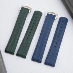 腕時計用ベルト バンド ラバー 20mm オメガ シーマスター300 互換品
