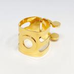 ウッドストーン アルトサックス リガチャー 金メッキ GP (メイヤー ラバーマウスピース用) Wood Stone