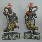 金剛力士像1対総高2尺
