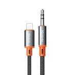 Mcdodo подсветка to 3.5mm аудио изменение кабель 1.2m прозрачный . качество звука музыка 