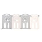 Fortella Cloud Castle ベビーサークル 折りたたみ式 おもちゃパネル・ホワイト