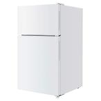 冷蔵庫 小型 2ドア 一人暮らし ひとり暮らし 87L コンパクト 右開き オフィス 単身 白 ホワイト MAXZEN JR087ML01WH マクスゼン