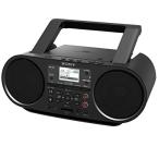  Sony CD radio Bluetooth/FM/AM/ wide FM correspondence language study study for function battery drive possibility black ZS-RS81BT