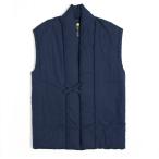 山並みロングポンチョ 袖なしはんてん