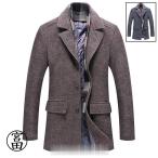  pea coat pea coat men's coat autumn winter la car coat short coat man jacket outer coat commuting casual 20 fee 30 fee 40 fee 