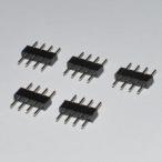 LED лента для 4PIN мужской - мужской RGB объединенный коннектор 5050 SMD 5 шт. комплект 