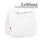 LeMieux　ウルトラグリップ　馬場用サドルパッド　乗馬ゼッケン ゼッケン 馬場　乗馬　馬　馬術　乗馬用品　白　ホワイト　レミュー　ルミュー