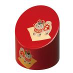 .. покрытие бамбук форма грузик . волчок собака модный пресс-папье документ подбородок документ .. канцелярские принадлежности ..... знак каллиграфия инструмент шерсть кисть красный красный сделано в Японии местного производства 