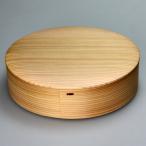 秋田杉 大館曲げわっぱ ６寸 丸一ヶ重箱 白木 大館工芸社 日本製 国産 運動会 大型 弁当箱 おしゃれ 2段 お重箱 かわいい おせち 正月 花見 大舘