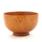 天然木製 栗の木 大汁椀（12.5cm） 漆塗り おわん お椀 スープボウル おしゃれ 木目 味噌汁 丼 和食器 器 お茶碗 お碗 和風 カフェ風
