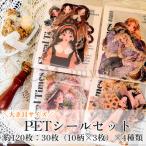 PET стикер ko Large . наклейка персона PET материалы PET наклейка девочка ko Large . материалы прозрачный за границей комплект Junk journal ko Large . модный 