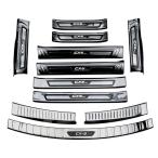 マツダ CX-5専用 ステップガーニッシュ プロテクター ガード サイド スカッフプレート (前後4P 外側)