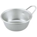 アルマイト マッコリカップ 手付 13cm シルバー