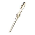 バイ貝フォーク 金メッキ