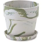 POSH LIVING(poshu living ) urban растения pot молоко / фисташка размер : примерно φ13.5 H12.5 80988