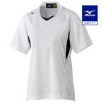  Mizuno официальный игра рубашка женский / софтбол белый × черный клиренс 