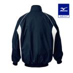  бейсбол внешний Mizuno официальный половина Zip жакет с хлопком мужской темно-синий белый MIZUNO тренировка тренировка надеты бейсбол одежда средняя школа бейсбол взрослый 12JE4V40