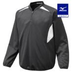  бейсбол внешний Mizuno официальный свечение bar Elite BK свет жакет мужской черный белый MIZUNO тренировка бейсбол одежда взрослый клиренс 12JE6K01