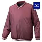 бейсбол внешний Mizuno официальный breath Thermo V шея жакет мужской темно-красный MIZUNO тренировка тренировка надеты бейсбол одежда средняя школа бейсбол взрослый мужской 12JE6V02