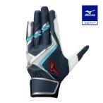  Mizuno официальный Will Drive красный [ обе рука для ] темно-синий × серый × бирюзовый унисекс 