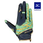  бейсбол Mizuno Pro защитные перчатки с одной стороны правый рука для левый для метания взрослый Mizuno официальный .. перчатки темно-синий × Gold × lime перчатки левый выгода . одиночный . промывание в воде возможно 1EJED093