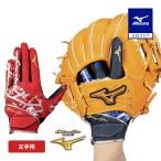  бейсбол Mizuno Pro защитные перчатки с одной стороны левый рука для правый для метания взрослый Mizuno официальный .. перчатки красный × серебряный перчатки правый выгода . одиночный . промывание в воде возможно 1EJED310