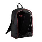  Mizuno официальный рюкзак Jr. 23L черный x красный Junior 
