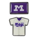  Tokyo шесть университет бейсбол университет отвечающий . булавка z комплект Meiji университет бейсбол товары для фанатов коллекция Mizuno официальный MIZUNO 1GJRAW02