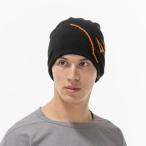  Mizuno официальный .. повышение температуры breath Thermo вязаная шапка черный X orange унисекс 