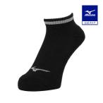  Mizuno официальный 1P носки лодыжка унисекс черный × серый 