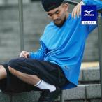  Mizuno официальный Roo z Fit футболка длинный рукав мужской Париж Jean голубой клиренс 