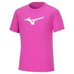  Mizuno официальный футболка унисекс розовый 