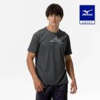 Mizuno официальный Quick dry футболка Indy a серый мужской клиренс 
