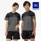  Mizuno официальный антибактериальный дезодорация /. грязный GACHI футболка черный .× черный Junior 