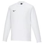  Mizuno официальный тренировочный Crew унисекс белый 